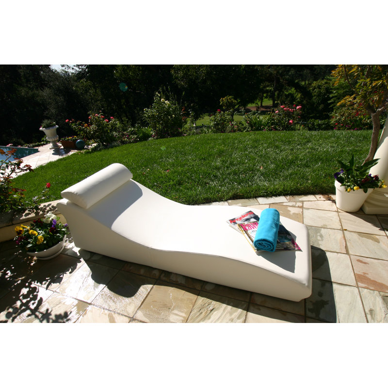 Surf Low Pro Outdoor Chaise Lounge, Bluebird