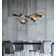 Graffiti 5 - Light Unique/Statement Modern Linear Chandelier