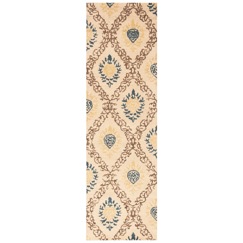 Dunbar Hand Tufted Wool Oriental Rug, Runner 2'3" x 8'