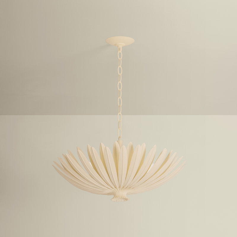 Greendale Floor Lamp, Natural, 12.25" H x 24" W x 24" D, 4 Lights