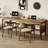 Solid wood double desk with double-layer storage-480644851