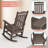 Liebwin Plastic Rocking Adirondack Chair-1012561957