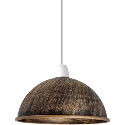 Remplacement de l'abat-jour industriel en métal pour luminaires de plafond, accessoire d'éclairage facile à installer