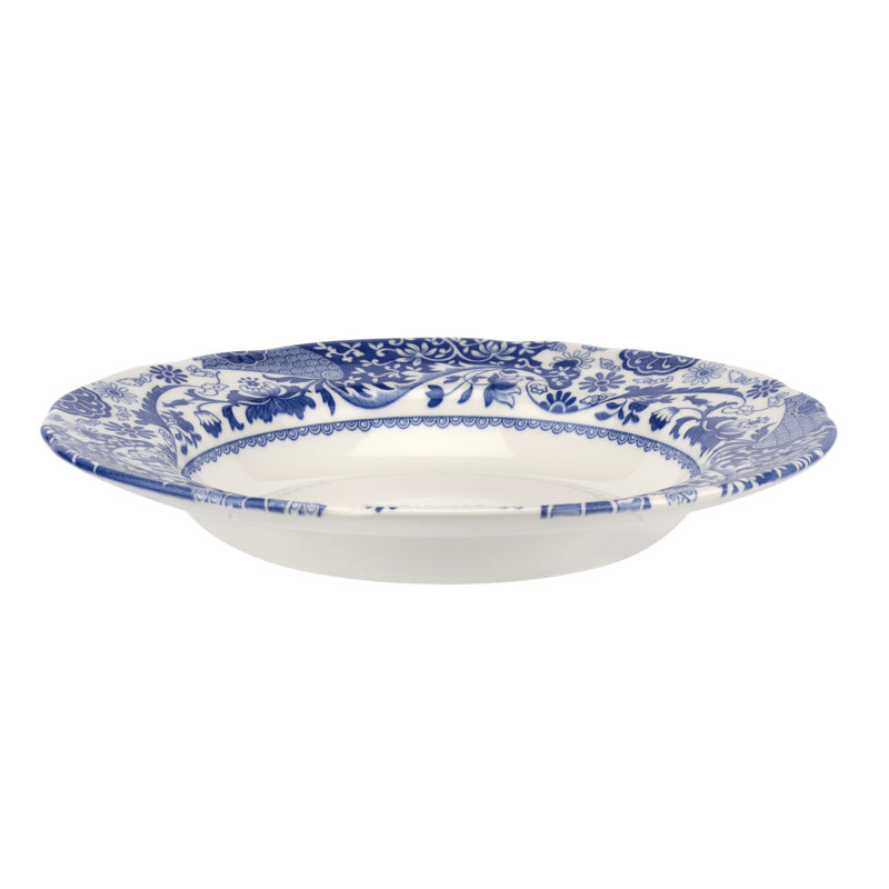 Spode Bi Brocato Soup Plate 9"