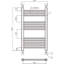 Epps Straight Towel Rail Heated Towel Rails