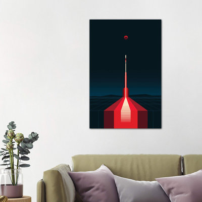 Lift Off - Wrapped Canvas Print