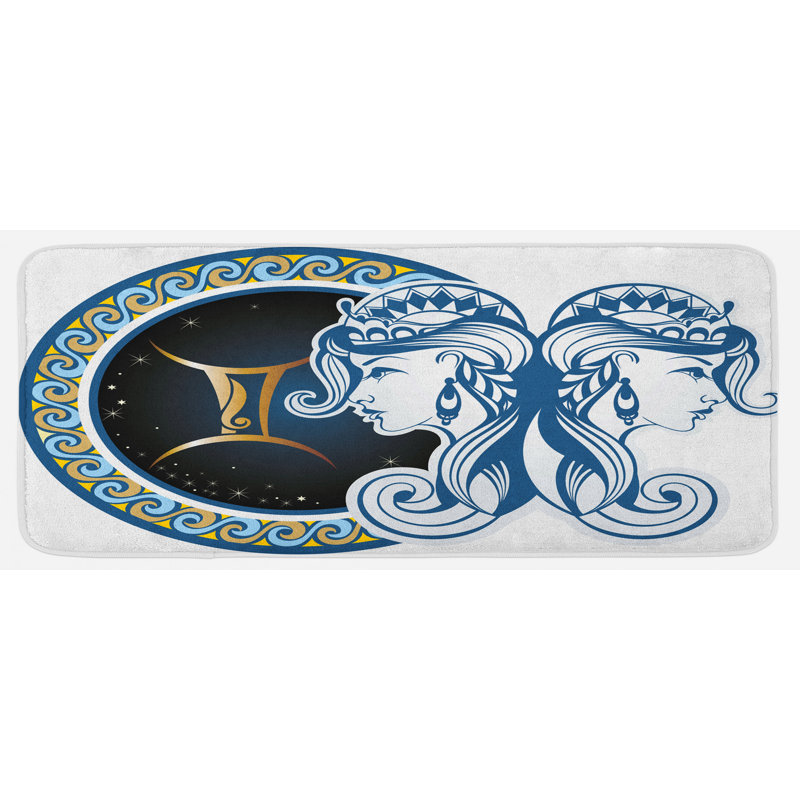 Tapis de cuisine zodiac