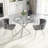 Elegant Round Glass Dining Table Set-1691476187-1691476190-1697343559