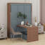 Lit escamotable avec bureau escamotable Murphy-1117305140