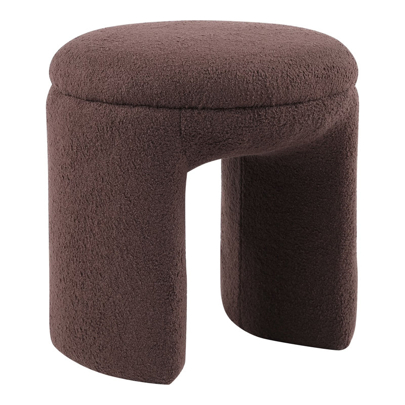 Tabouret Arun, Brun