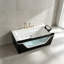 35.43 " W Alcove / Tile in Whirlpool Acrylic Bathtub
