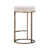 Natural Seat/Brass Frame