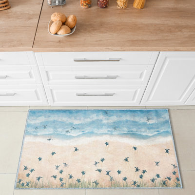 Polyester Non-Skid Kitchen Mat