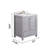 30'' Single Bathroom Vanity with Marble Top