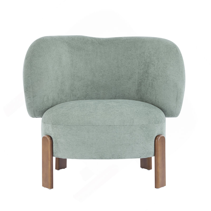 Fauteuil à oreilles Cozy, Vert clair