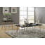 Table de bout carrée 22 po avec dessus en marbre Nicholls Industrial-29723112-115751189