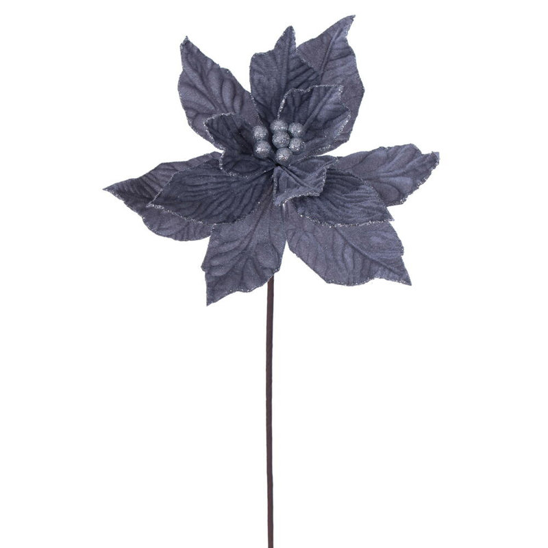 Tiges de poinsettias de Cleorand, Argent