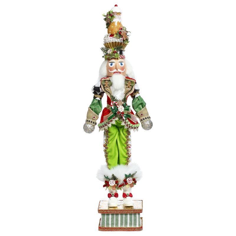 Gingerbread Nutcracker, Small - 26.5 Inches