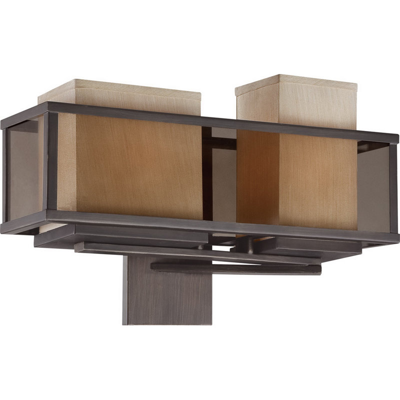 Éclairage pour meuble-lavabo 2 lumières Mikkelson
