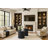 Baheerah Rustic Wood Finish Nesting Coffee Table Set, Black-1915423547