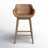 Bahari Leather Swivel Stool-2023032123-2065508633-2049008056