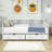 Merridale Twin Wooden Daybed with Two Drawers-1221045280