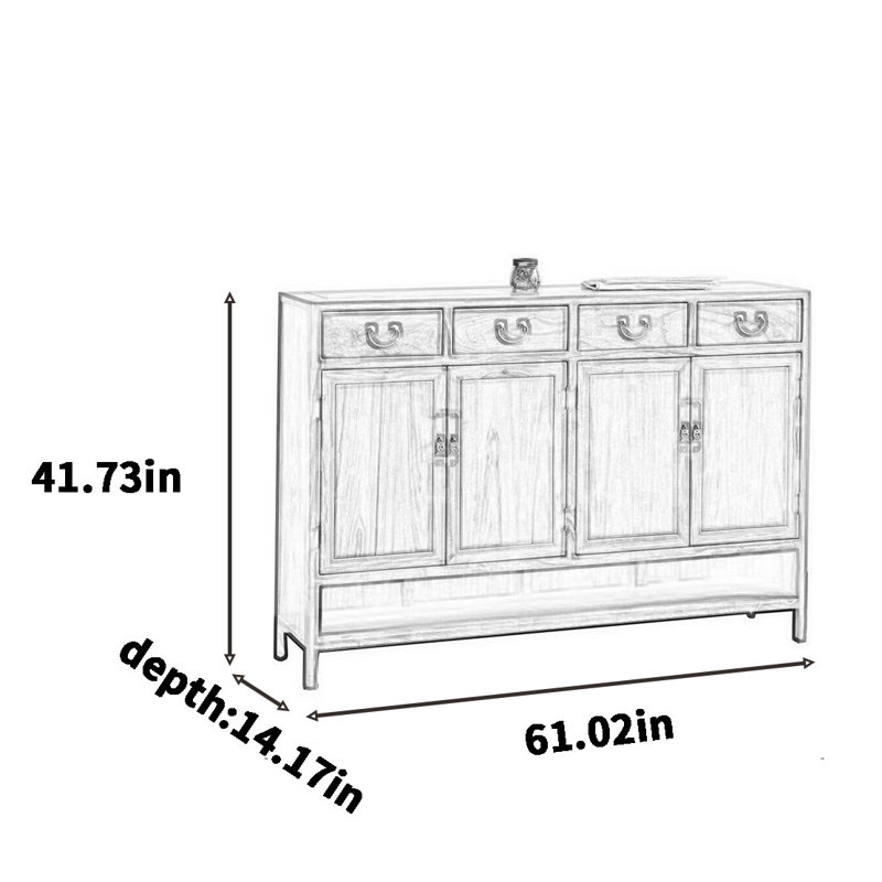 25 Pair Solid Wood Shoe Storage Cabinet