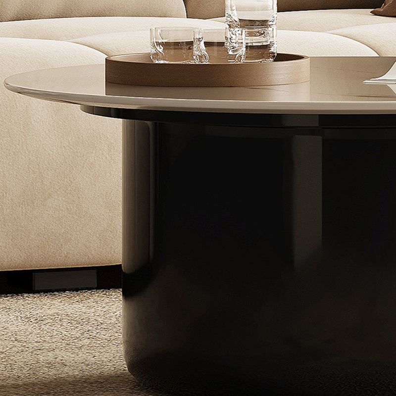 Table basse moderne en pierre micro-cristalline