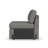 Lockheart Seat And Back 24" Gray-126666888
