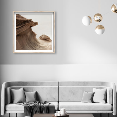 Stoic Sandstone II Print by Oliver Gal