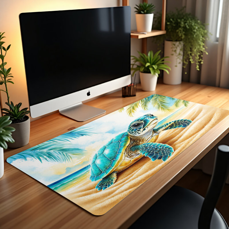 Polyester Desk Pad, 31.5x15.5