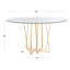 Scotty Round Glass Dining Table