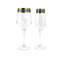 Ensemble de verres à vin avec détails ornés-73699363