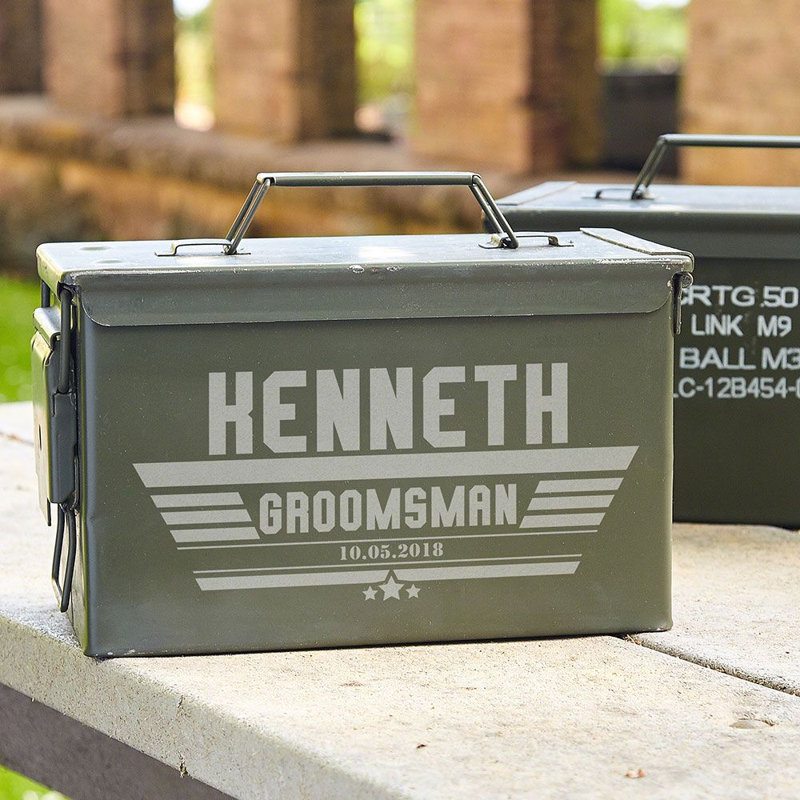 12" Custom Military Ammo Can, Yes