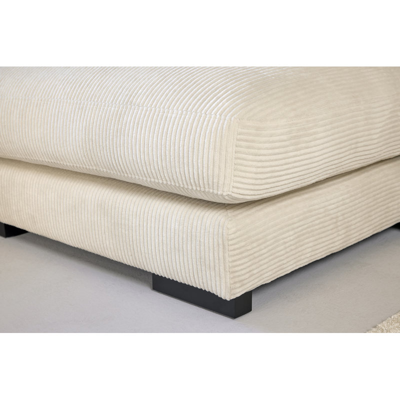 Charee 5 Seater Corner Sofa , Left Hand Facing, Beige