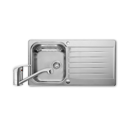 Seattle 950 x 508mm Single Bowl Pack - TMO40