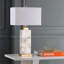 Lampe de table 28 po albâtre Princeton