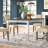 Jolin Extendable Acacia Dining Table