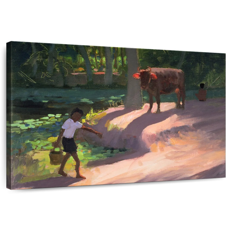 Brampt Kerala Backwaters India, 20" H x 30" W