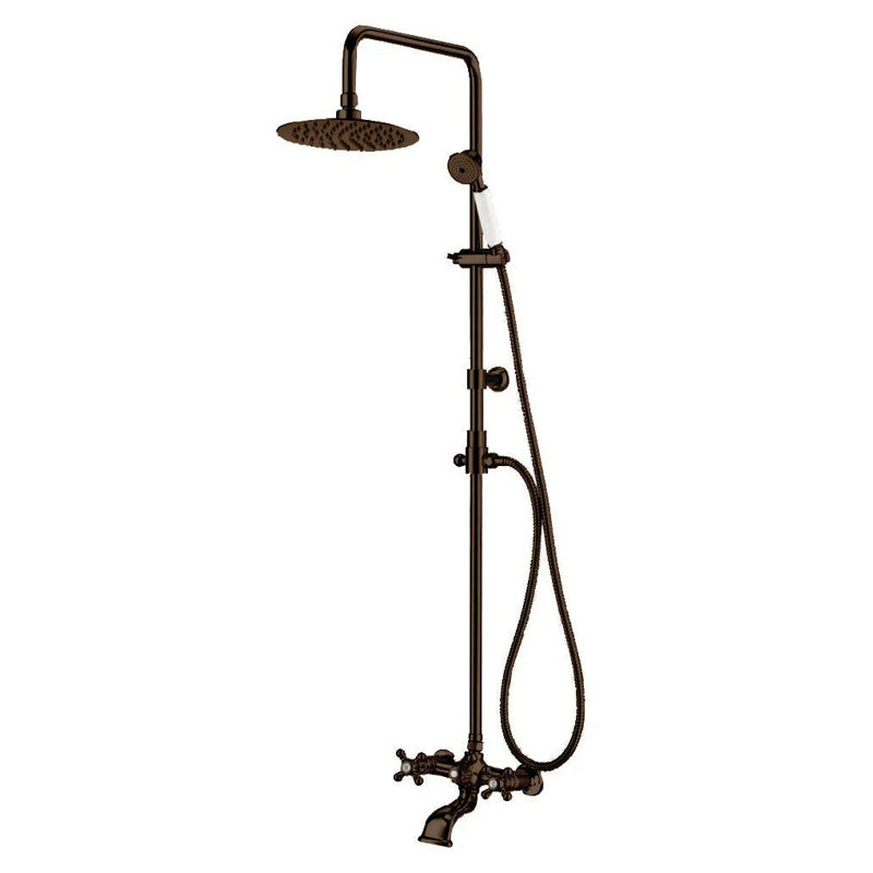 Robinet de douche, Nickel brossé