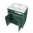 24" Classic Bathroom Vanity With Ceramic Sink Top-546475659