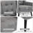 Tufted Upholstered Wide Back Armchair（Set of 2）-412486720