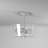 Samina Glass Semi Flush Mount-27709520