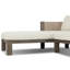 Delancy Outdoor 2PC Sectional-LAF Chaise-Vergo Cream-1691009201