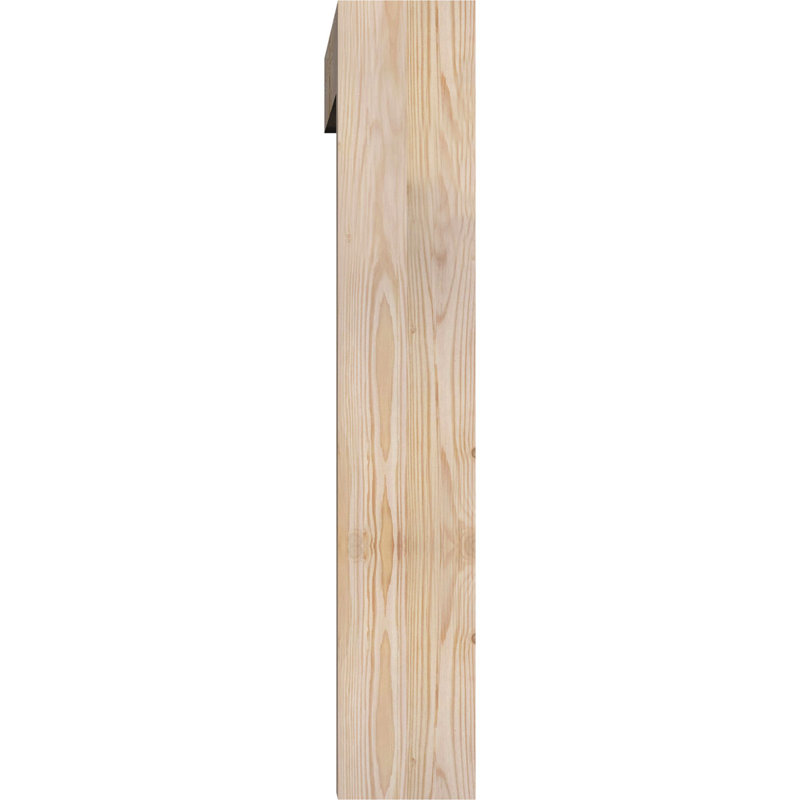 Support de bloc olympique avec entretoise décalée, 32 x 32, Sapin Douglas de l 5 1/2 po (lisse)