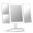 Modern Lighted Magnifying Makeup Mirror-69662500