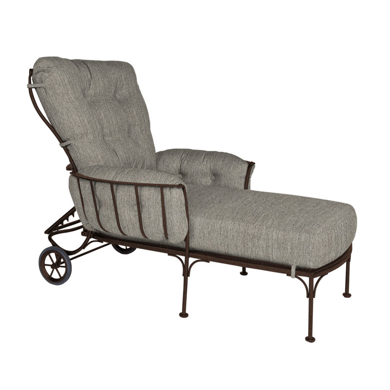 Monterra Outdoor Chaise Lounge, Copper Creek, Alcazar Redwood