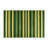 HorizontalStripes Green Indoor and Outdoor Area Rug-631493546