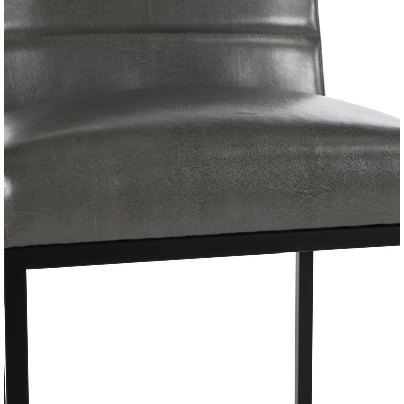 Seville Stool, Bar Stool (30” Seat Height), Dark Gray