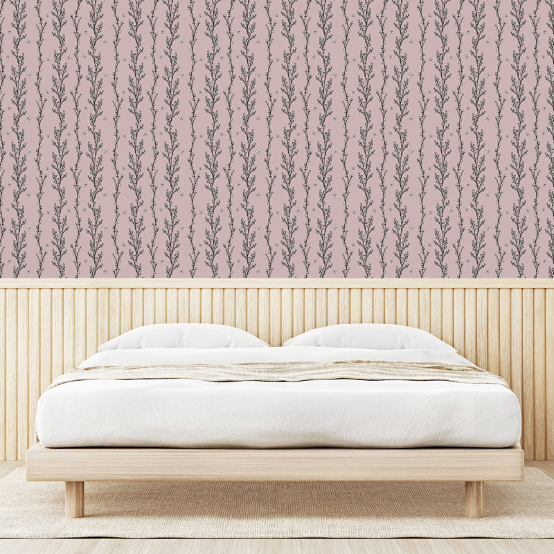 Rouleau de papier peint Jacqualyne, L 13 po x L 100 po